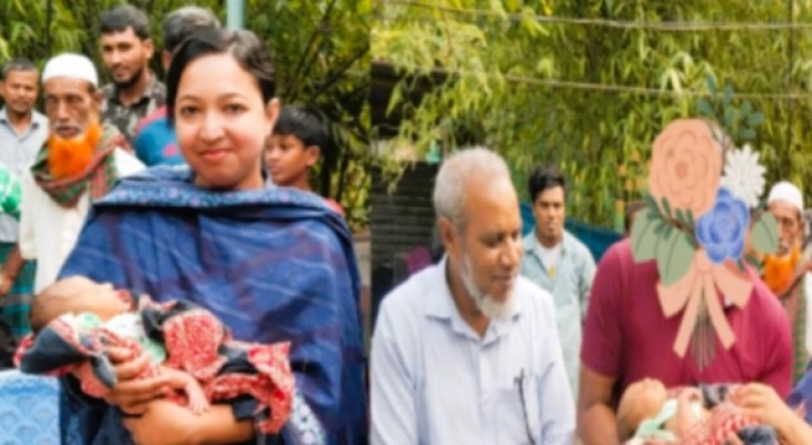 মানবতার এক অনন্য দৃষ্টান্ত স্থাপন করলেন কটিয়াদী উপজেলা নির্বাহী কর্মকর্তা 